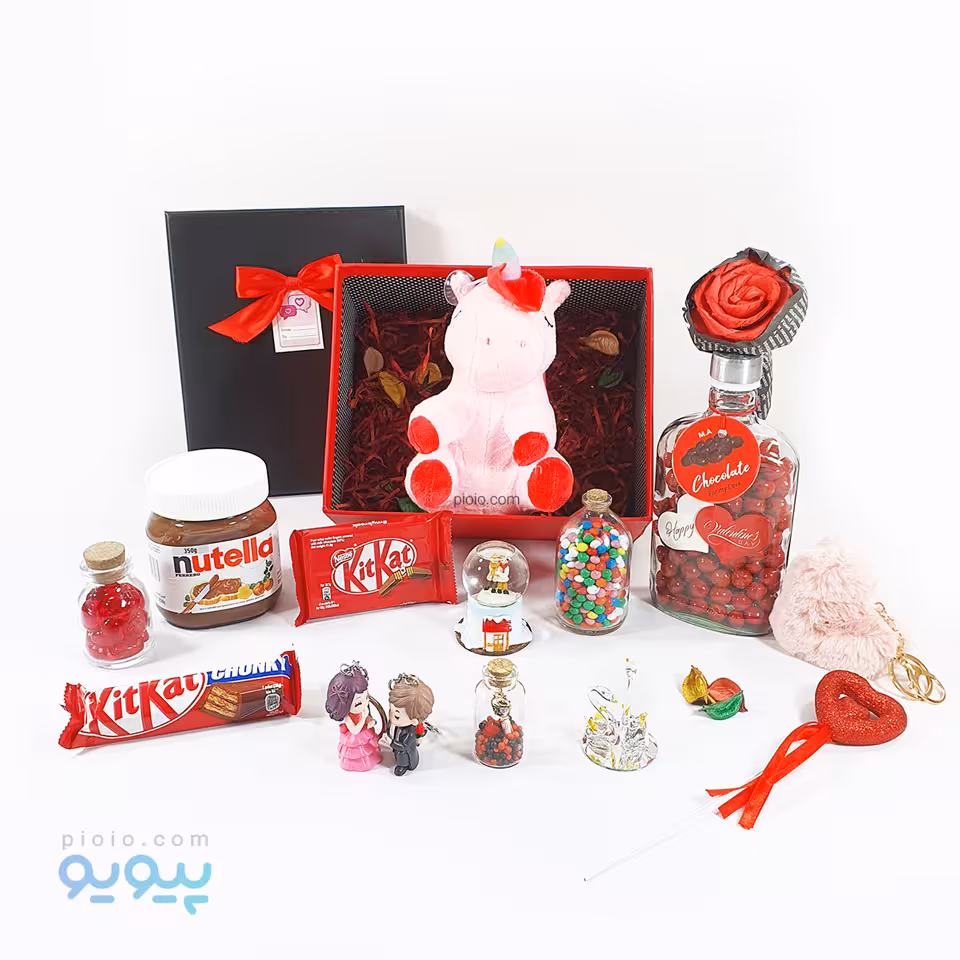 هدیه لاکچری ولنتاین با عروسک یونیکورن