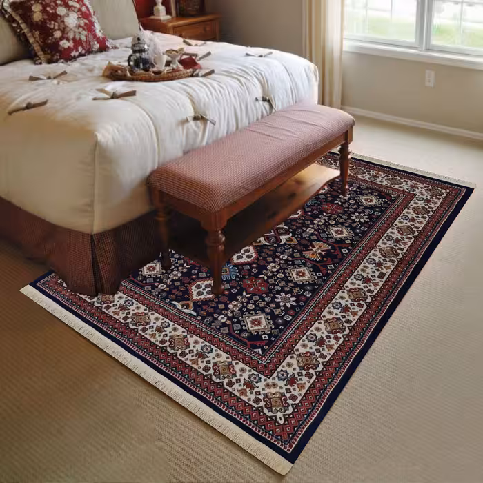 گلیم ماشینی9 متری(3.5-2.5)-هشت رنگ-طرح سورن-در سایزهای مختلف-ارسال پس کرایه