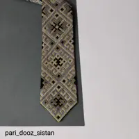 کراوات سوزن دوزی بلوچ کاملا دست دوز طرح   تارا1