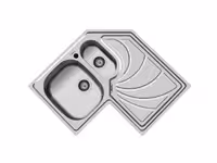 سینک اخوان مدل 65 توکار گوشه