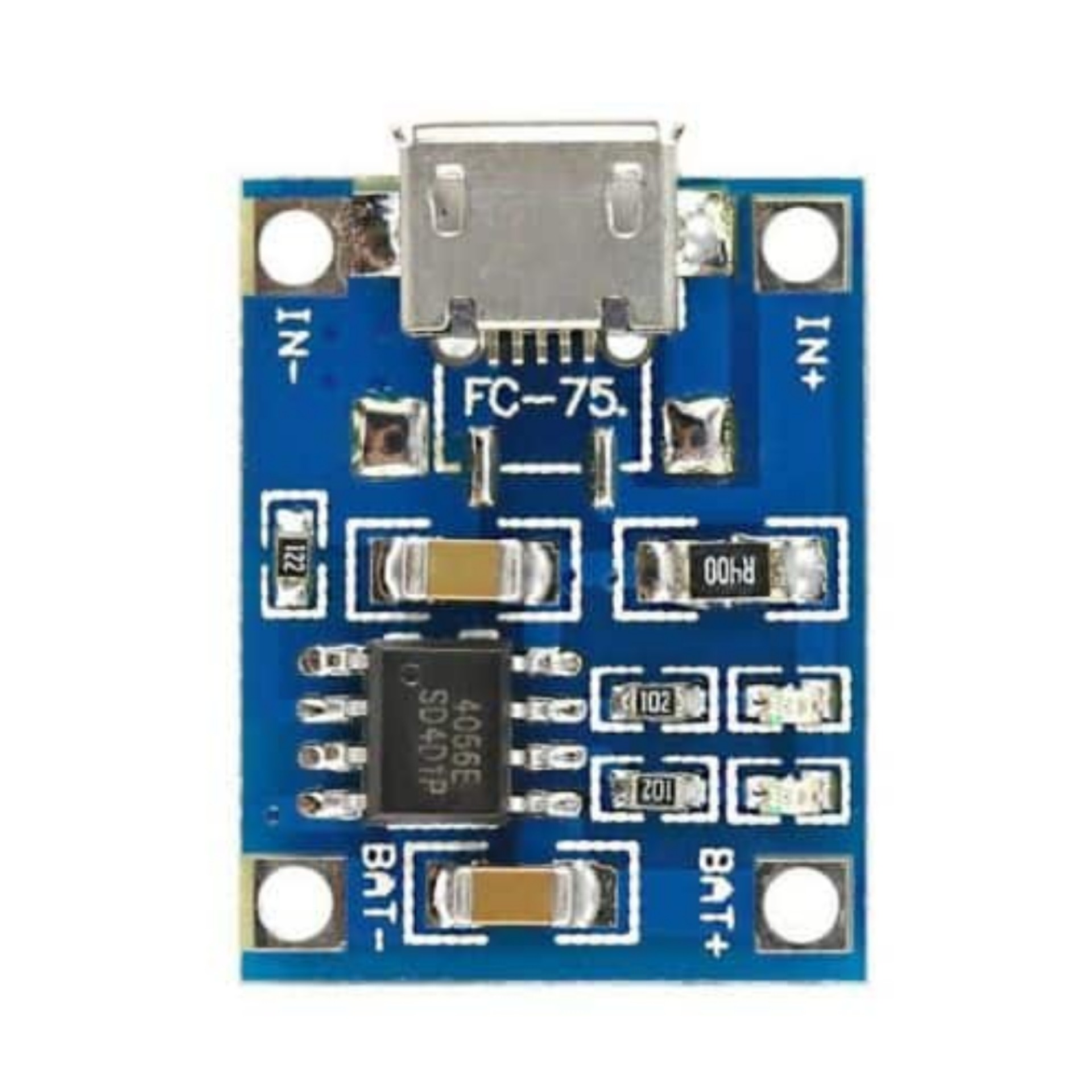 ماژول شارژ میکرو USB بدون محافظ