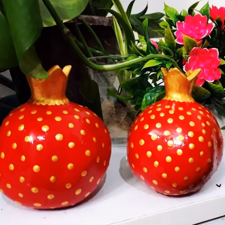 انار سرامیکی نقطه کوبی شده