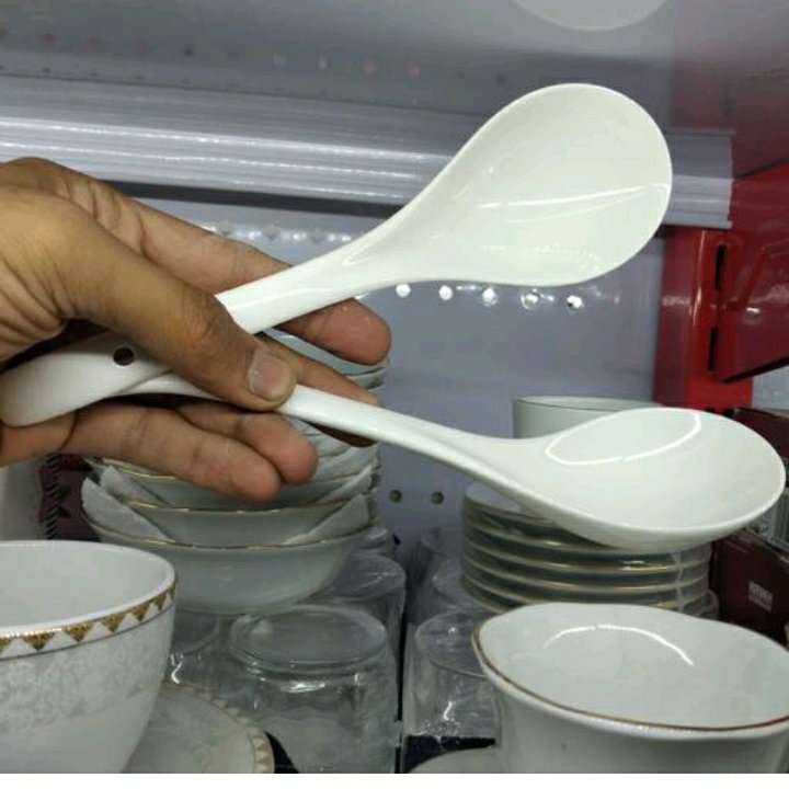 قاشق اجیل سرامیکی خارجی