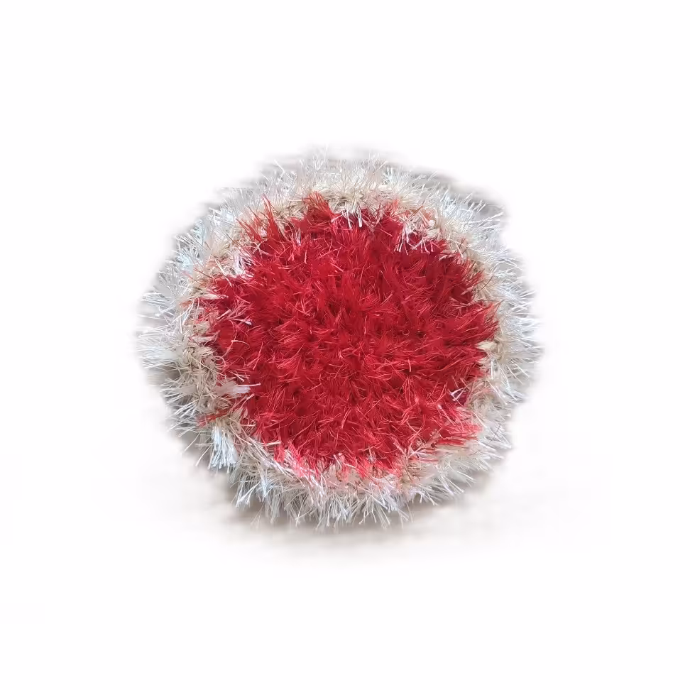 اسکاچ رنگی رنگی دایره ای بسیار نرم و لطیف و با کیفیت کد 04