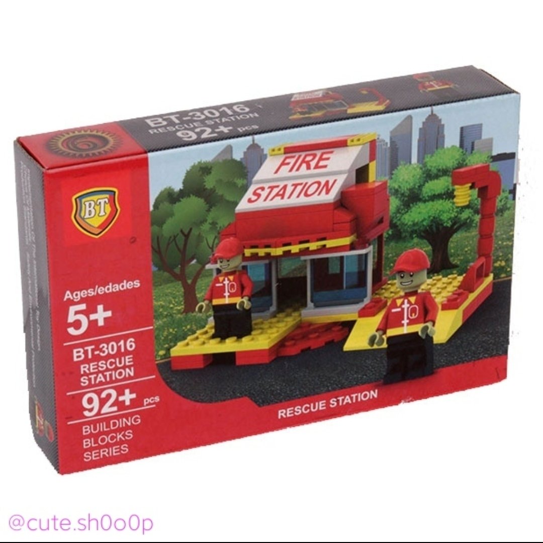 لگو ایستگاه آتش‌نشانی مدل BT-3016