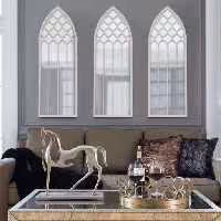 آینه الف مدل قدی طرح شبنم مجموعه 3 عددی