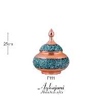 قندان بزرگ بزرگ فیروزه کوبی آقاجانی کد F111