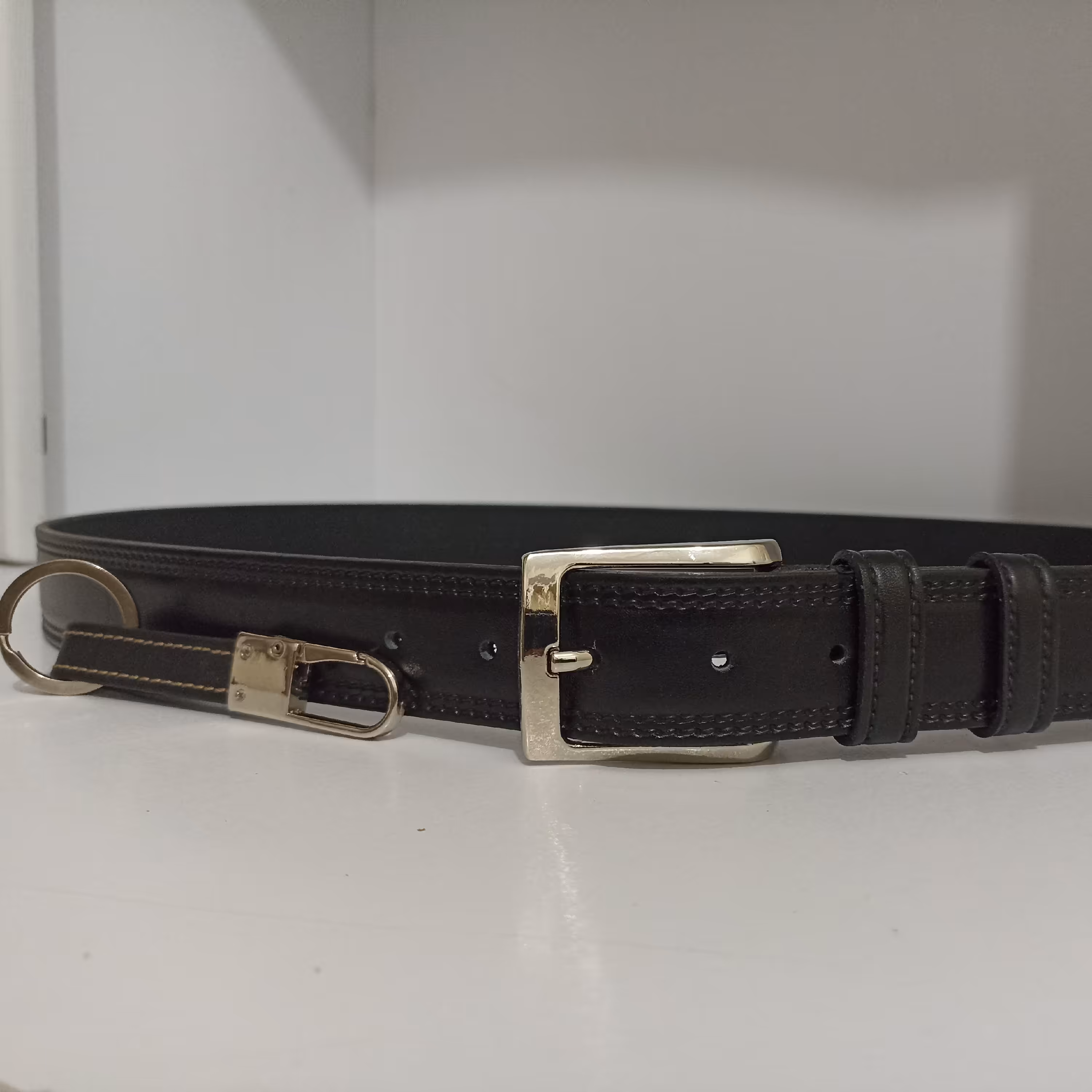 کمربند چرم طبیعی گاوی درجه یک