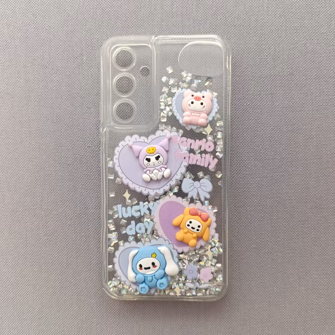 گارد - قاب - کاور  فانتزی آکواریومی عروسک برجسته مناسب برای سامسونگ Galaxy A54