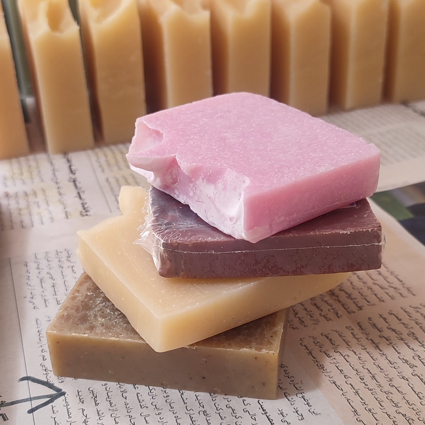 پک چهارتایی صابون مخصوص پوست چرب و مختلط