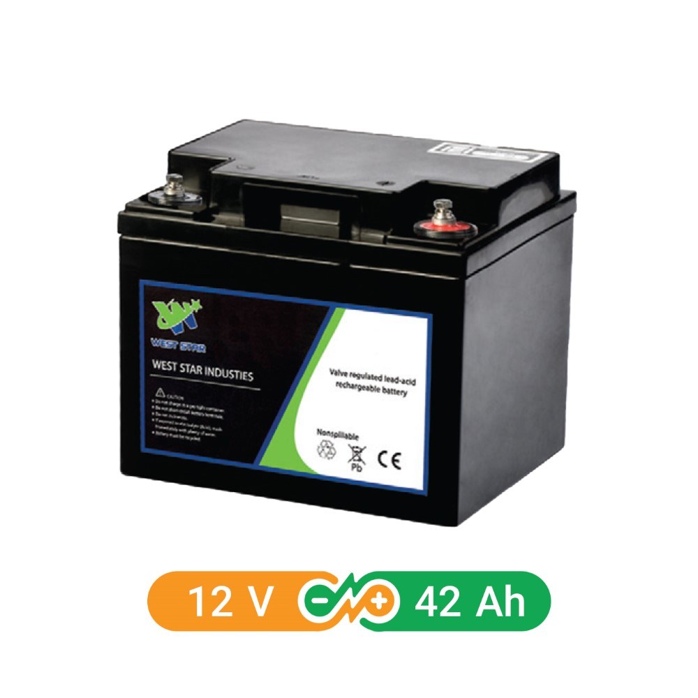 باتری یو پی اس فاران 12 ولت 42 آمپرساعت