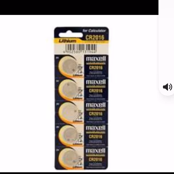 باطری سکه ای 2016 مکسل