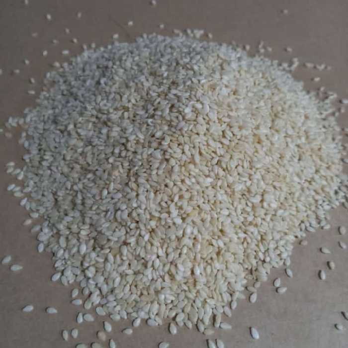 کنجد سفید هندی اعلا در بسته های 100گرمی