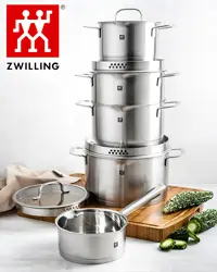 سرویس قابلمه استیل زولینگ ZWILLING مدل TrueFlow