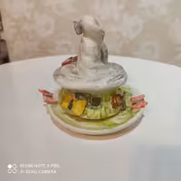 جاعودی جاعودی سرامیکی دکوری وتزئیتی  کد5