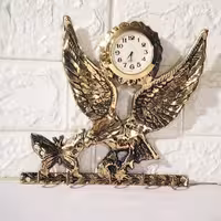 جاکلیدی برنزی طرح عقاب و پروانه