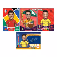 اسباب بازی شانسی مدل امضای رونالدو مجموعه 4 عددی