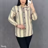 شومیز مانتویی سنجاقک