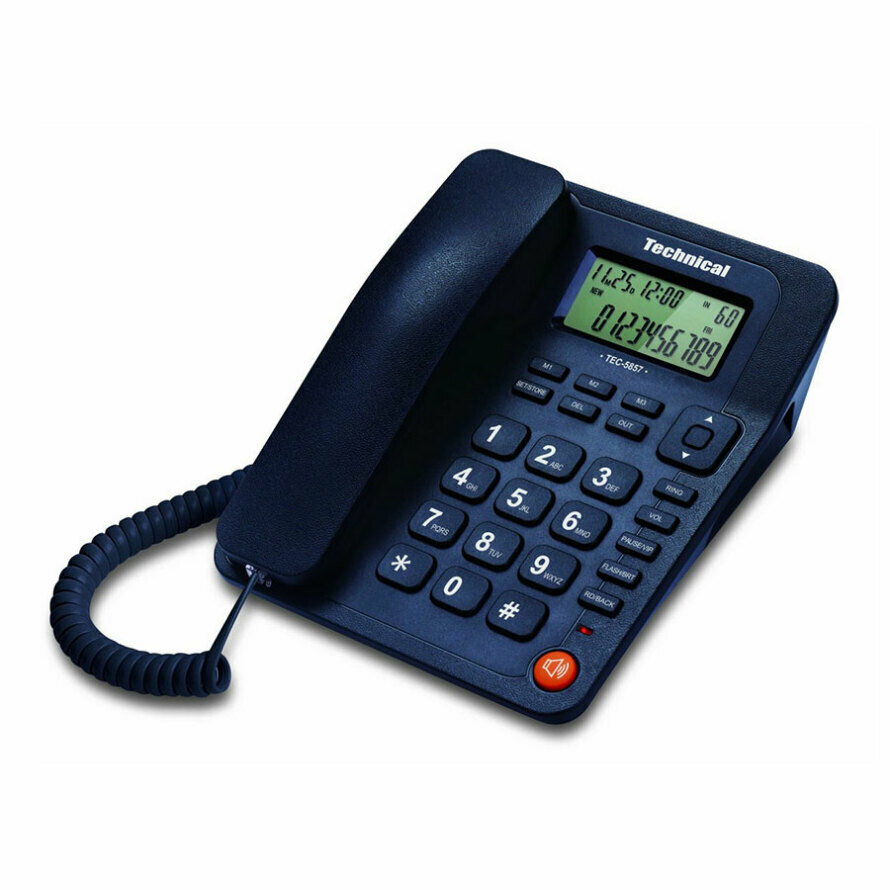 تلفن رومیزی تکنیکال TEC-5857