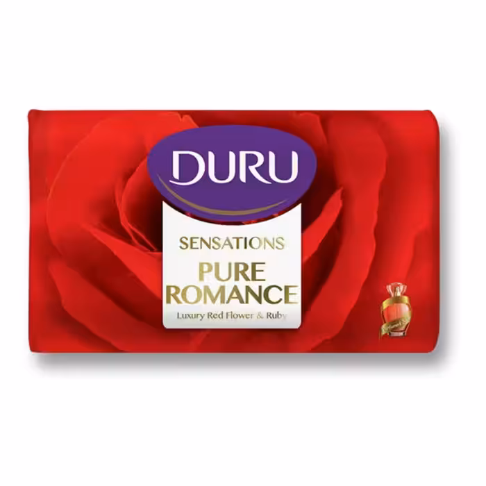 صابون دورو قرمز  PURE ROMANCE وزن 125 گرم