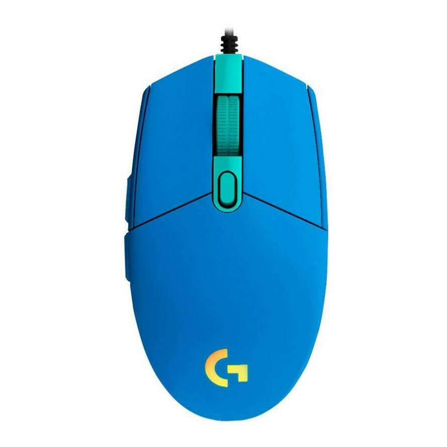 موس گیمینگ لاجیتک G203 Blue