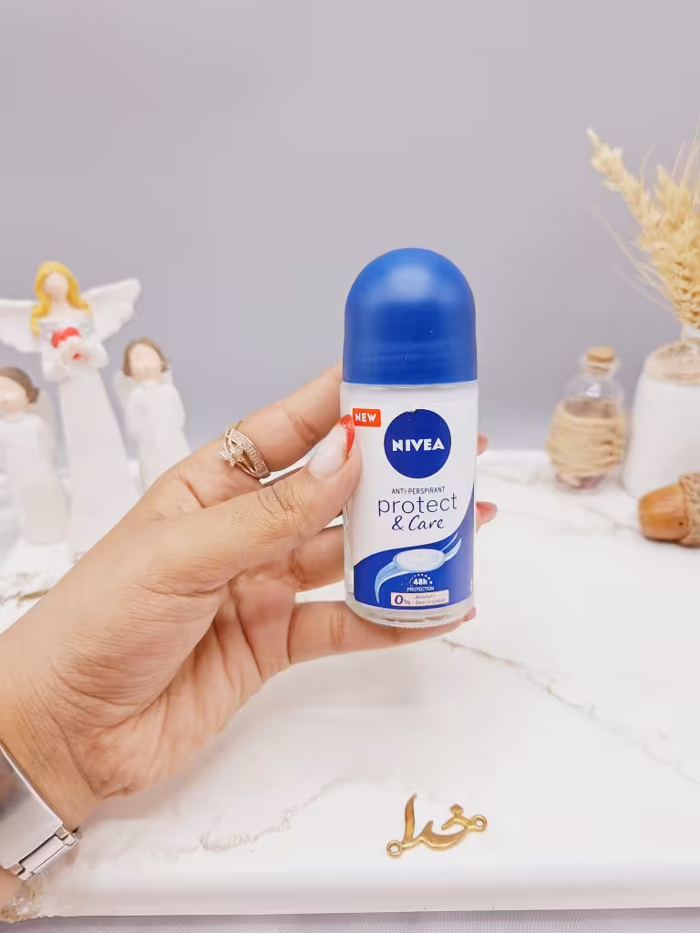 مام رول ضد تعریق زنانه نیوآ مدل Protect and Care حجم 50ml کد 2174