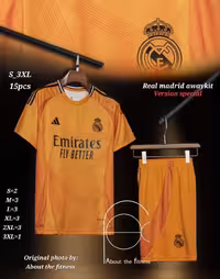 کیت دوم رئال مادرید اسپیشیال فصل 2025-2024 (پیراهن شورت) ورژن هواداری