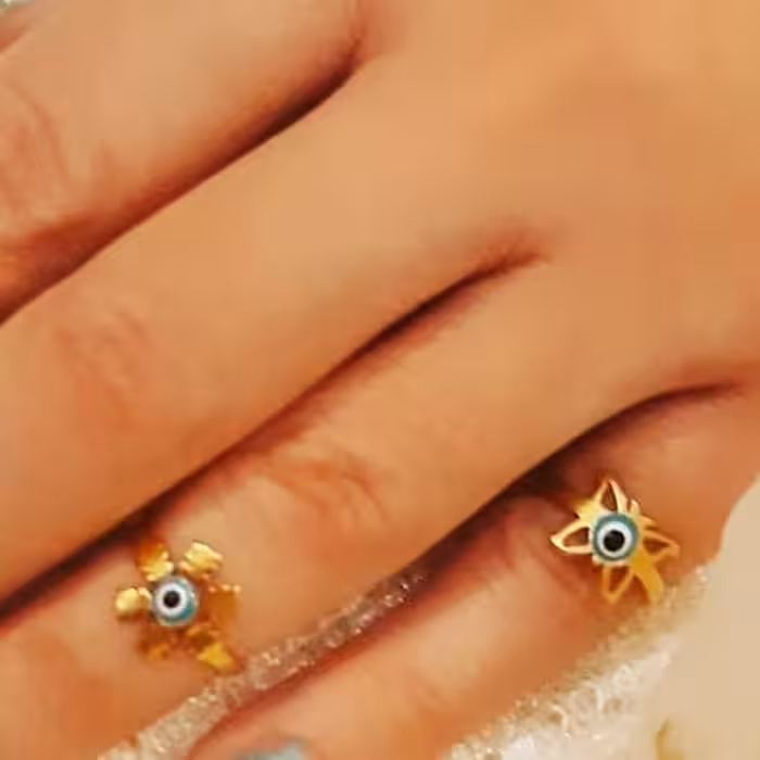 انگشتر چشمنظر استیل رنگ ثابت