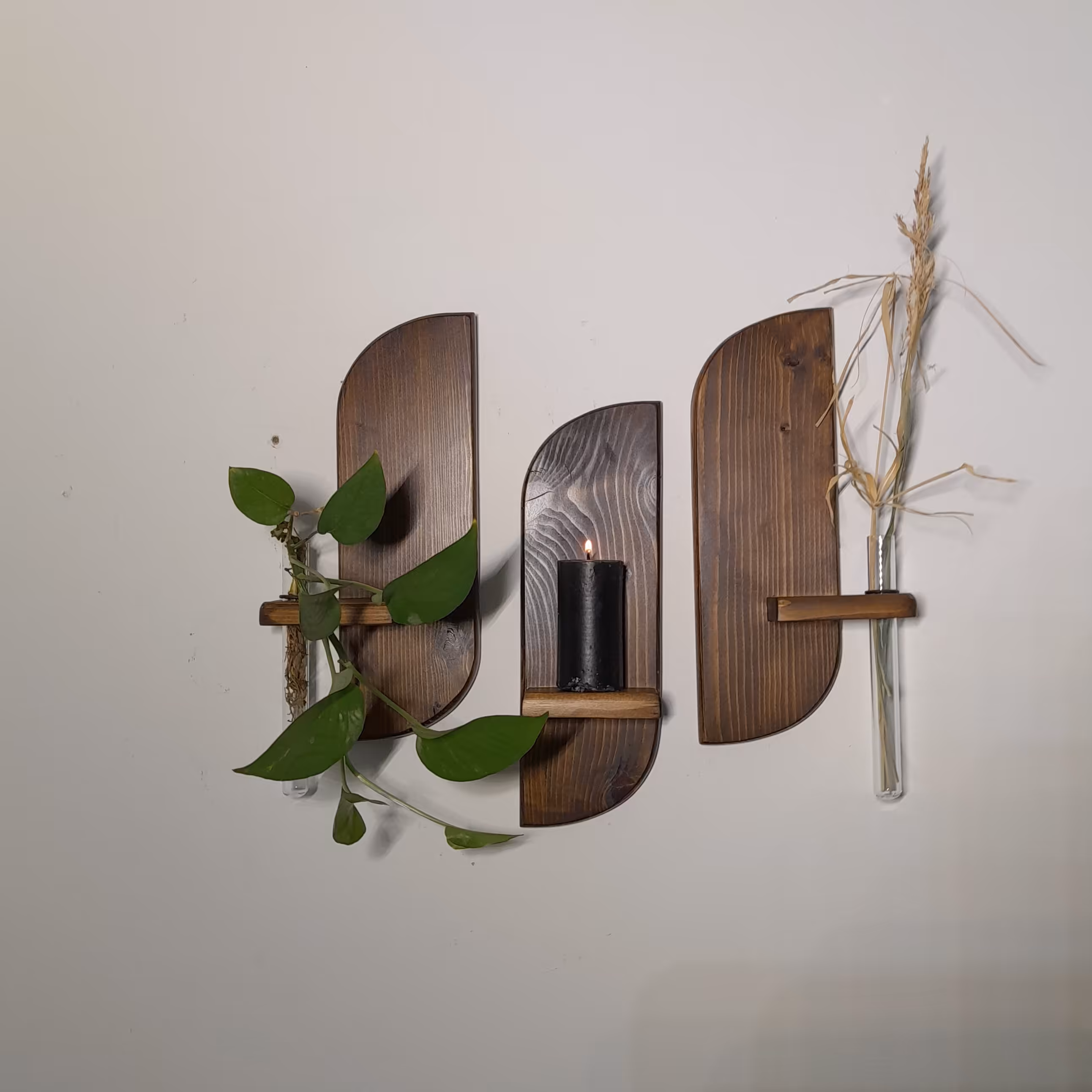 دیوار کوب چوبی  قیمت یک عدد دیوارکوب