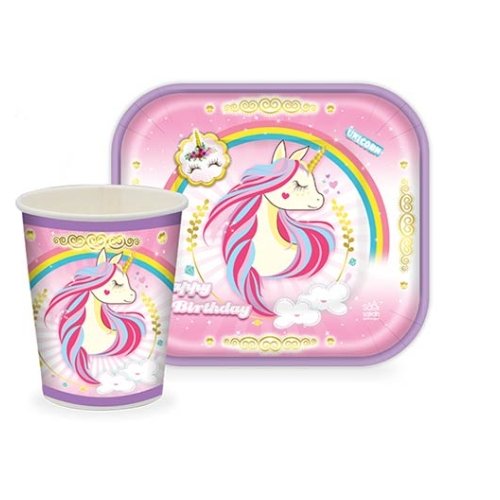 لیوان پیش دستی تم تک شاخ  12 عددی