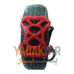 زنجیر چرخ پلیمری طرح ژله ای سایز 14