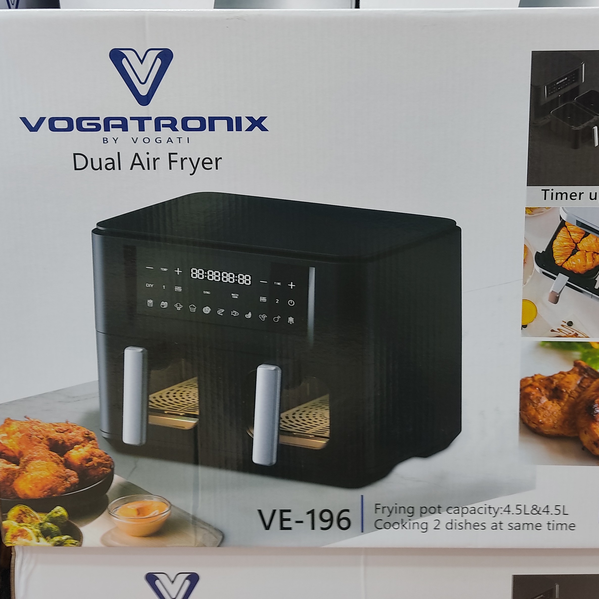 سرخ کن دو قلو ووگاترونیکس مدل 196