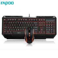 قیمت خرید ماوس و کیبورد رپو V100 کد4916 | Rapoo V100 Gaming