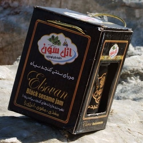 مربای کنجدی سنتی همراه با شیره انگور