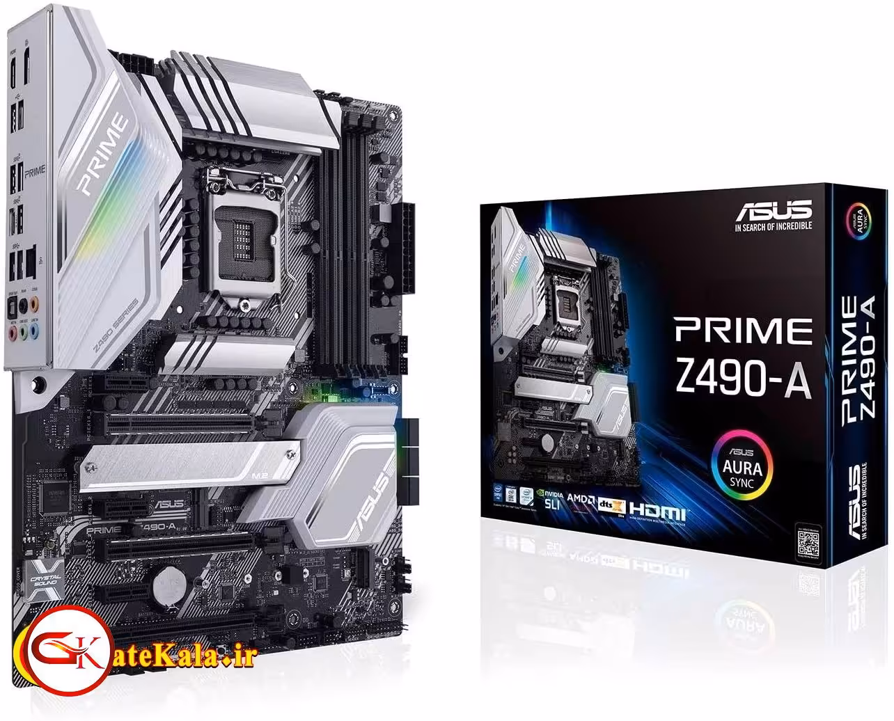 خرید و فروش مادربرد Asus PRIME Z490-A با پشتیبانی از سوکت LGA 1200