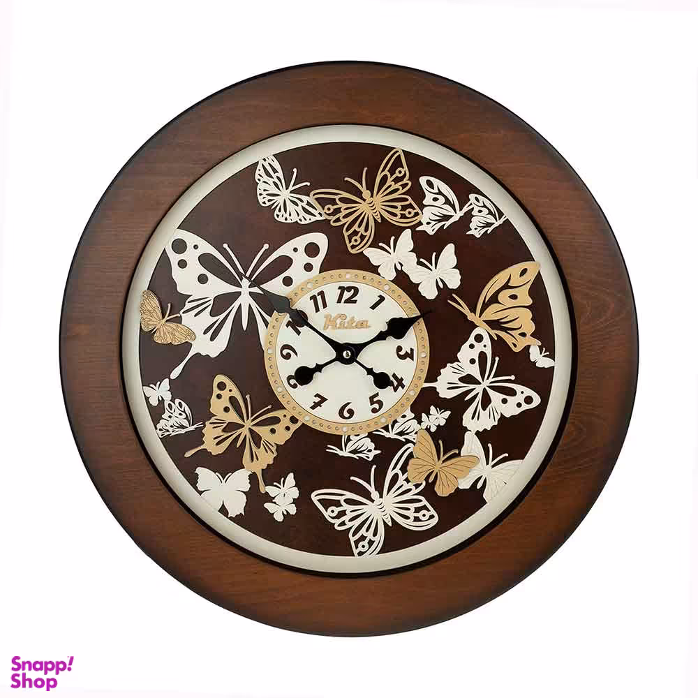 ساعت دیواری هم آدیس مدل کیتا رویال کد CKS 622 C60