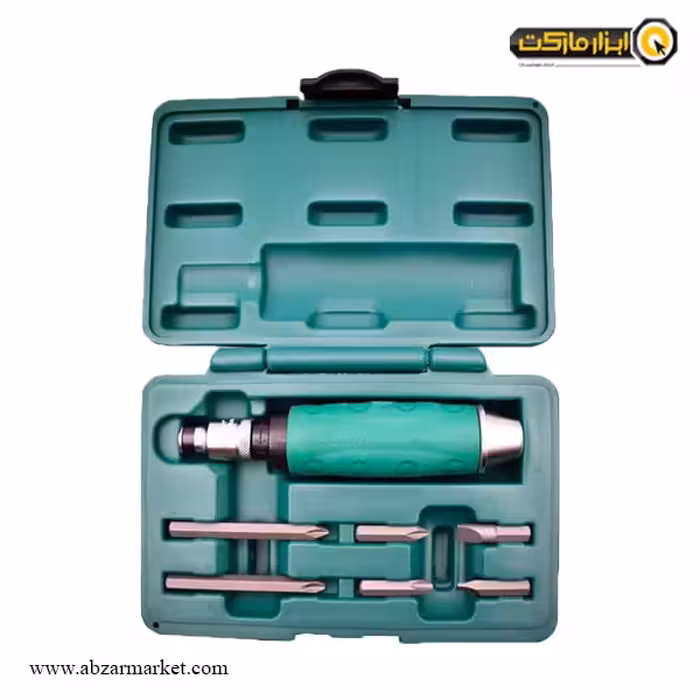 ست سر پیچ گوشتی تقه ای جانزوی 7 عددی مدل AG010055A