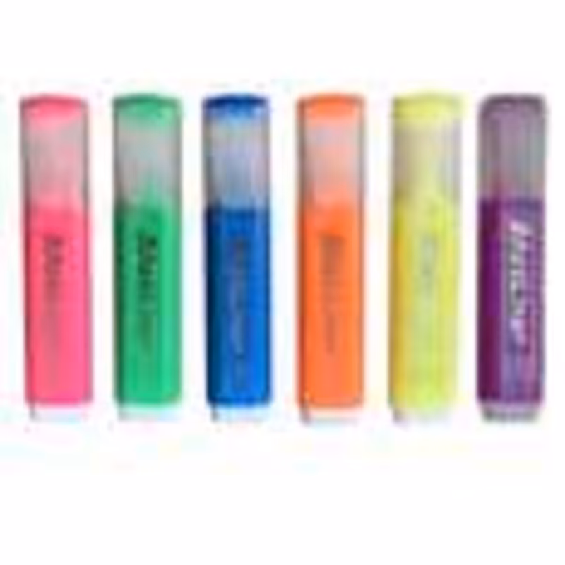 ماژیک علامت گذار اسپوت لاینر مدل شقایق بسته 6 عددی 