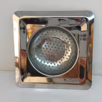 صافی سینک مربع استیل 