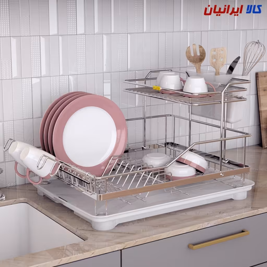 جاظرفی رومیزی یک و نیم طبقه