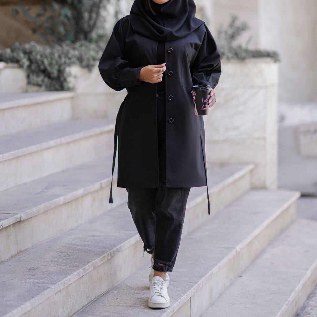 مانتو دانشجویی کوتاه
