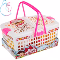 سبد بزرگ اسباب بازی پیک نیک مدل گل خانم