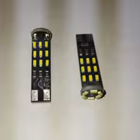 لامپ smdخودرو(چراغ شب) پرنور رنگ سفید یخی با دوام بسته دوعددی