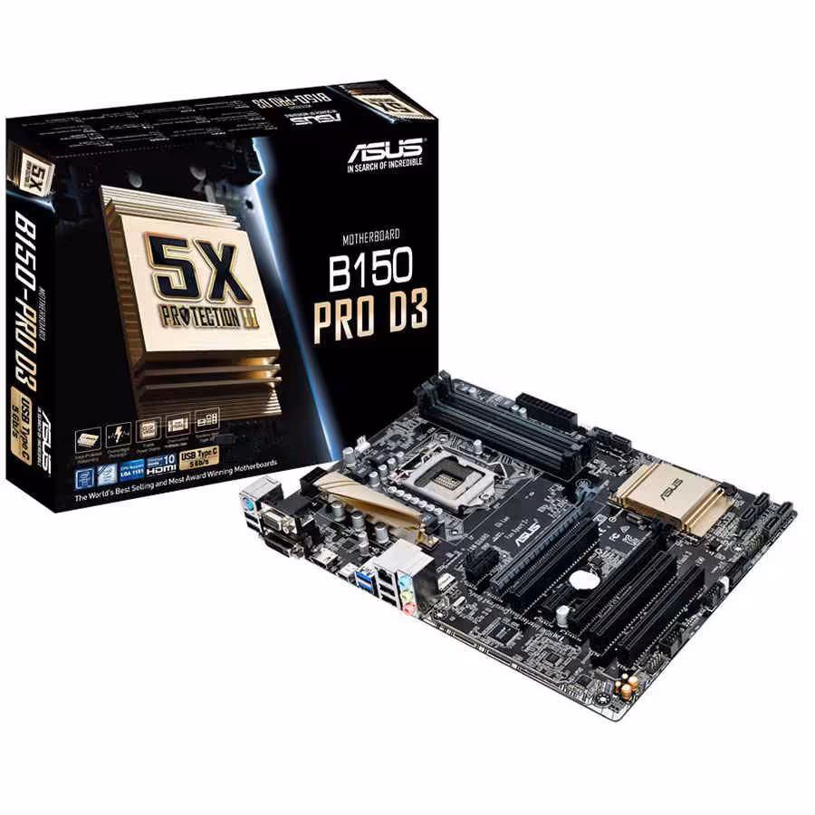 مادربورد ایسوس مدل بی 150 پرو دی 3