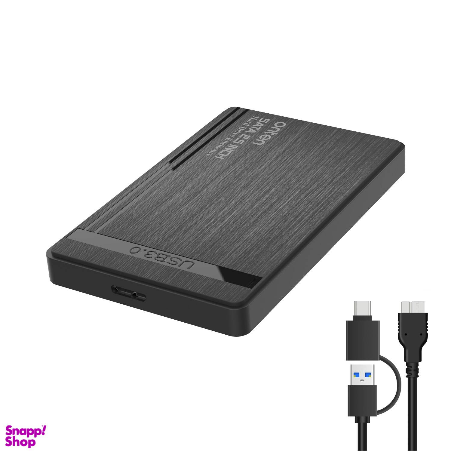 باکس هارد 2.5 اینچ اونتن مدل UHD1 به همراه با کابل Type-C