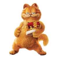 استند رومیزی تولد طرح گارفیلد