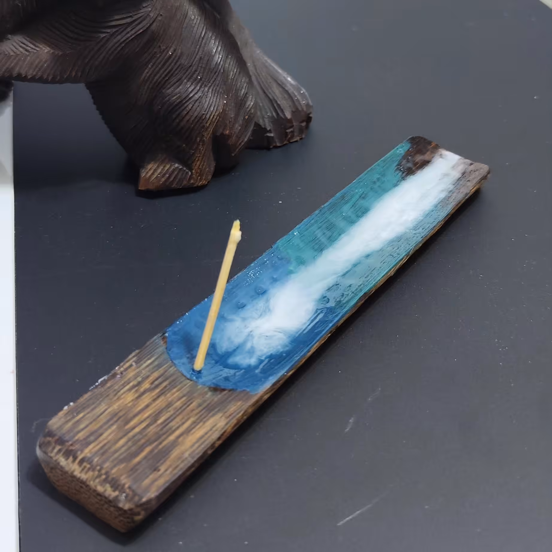 جا عودی چوب و رزین 