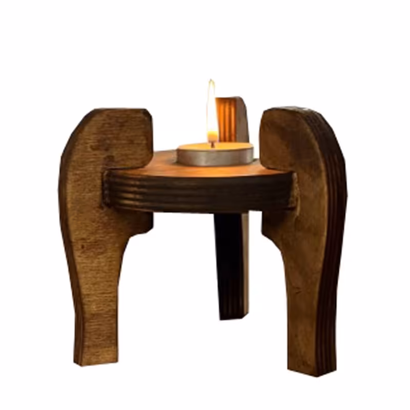 جا وارمری سه پایه چوبی کد 873 با کیفیت عالی 