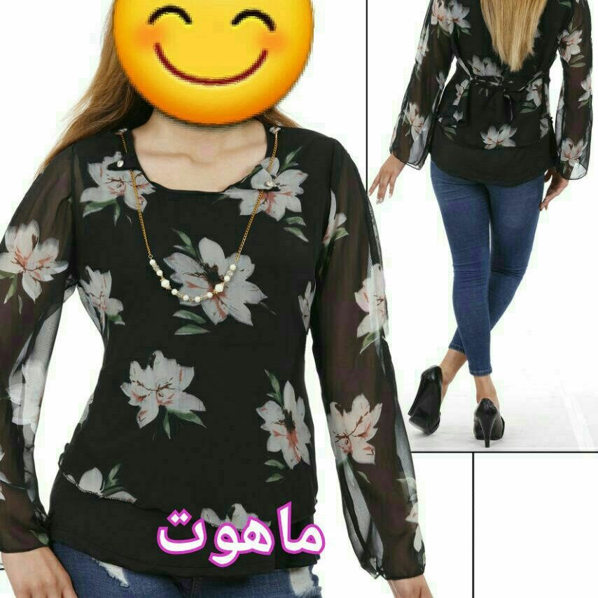 شومیز زنانه گردنبندی