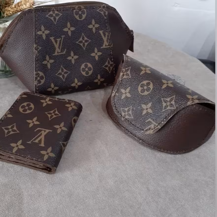 ست سه تیکه چرم